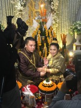 Lao wedding and Paksé